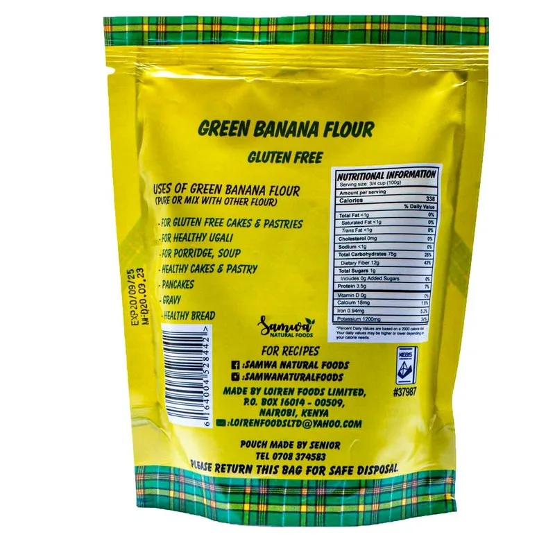 Gluten Free Green Banana Matoke Flour thumbnail 2